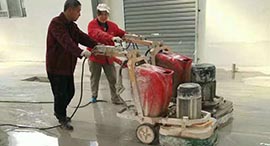 【湖南】食品厂使用地面起砂处理剂，德立固施工耐磨地坪