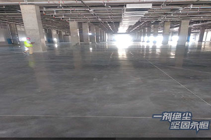 【湖南】装甲地坪为品质化建设添砖加瓦，长沙传化公路港物流园施工记录